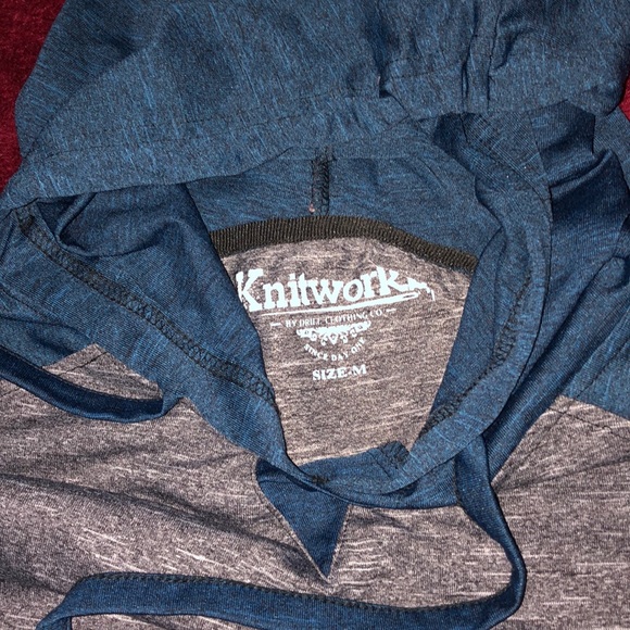 Knitworks short sleeve hoodie shirt - Picture 3 of 5